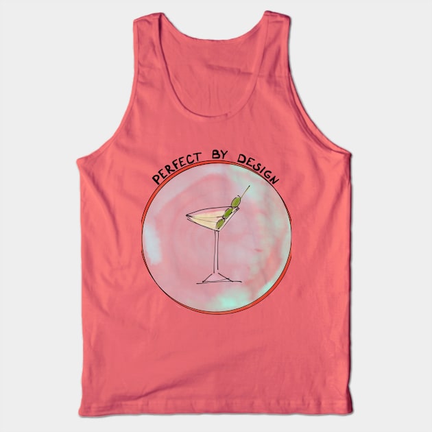 Perfect Martini Tank Top by Tweedle Tees